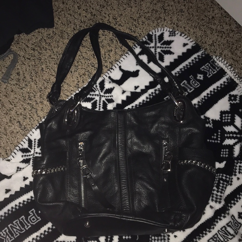 B Makowsky Black Purse